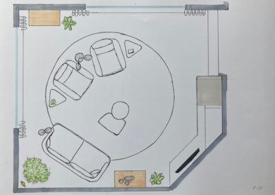 Wohnraumberatung - Wohnzimmer - Planung